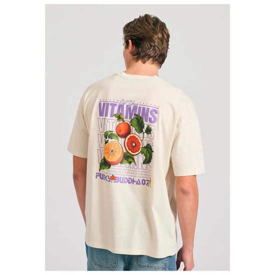 Funky Buddha Ανδρική κοντομάνικη μπλούζα